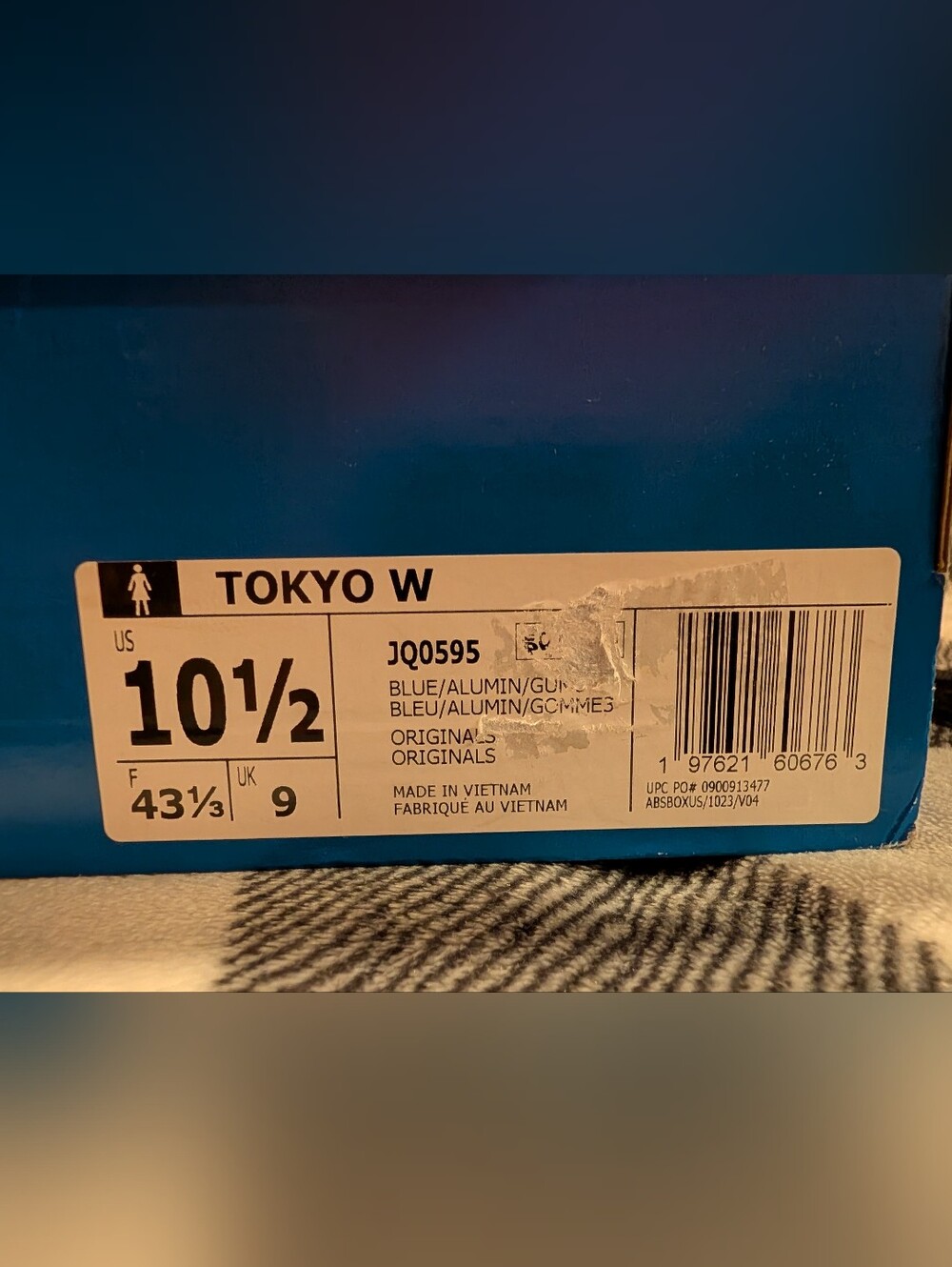 adidas Tokyo Royal Blue Patent Leather Women's 10.5 - Picture 5 of 8